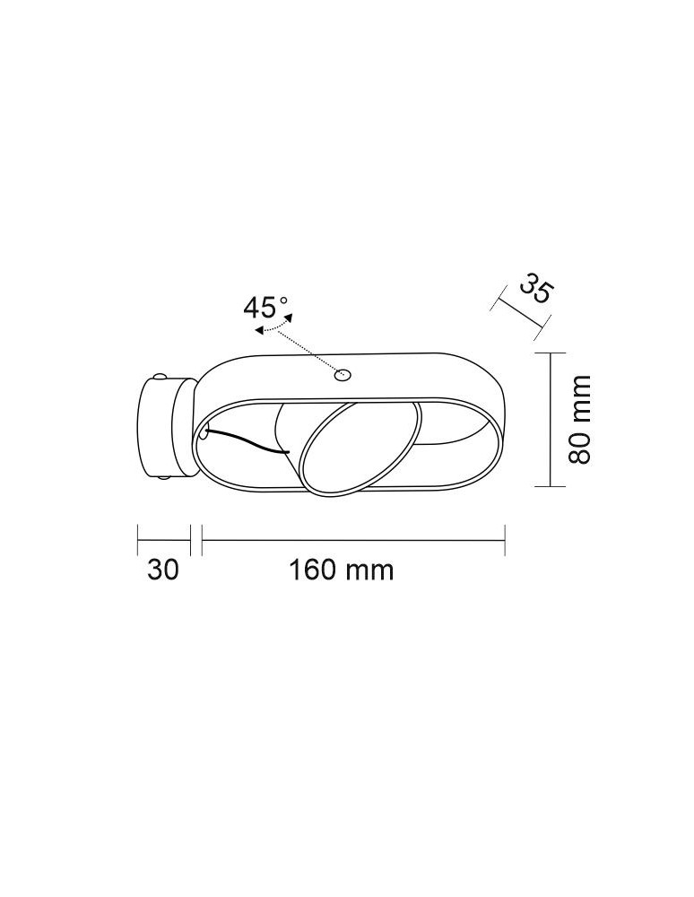 Wall lamps - Shilo Wall lamp Furoku K - Black 4000K 8507 - product kolory-swiatla.pl 2