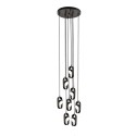 Shilo Lampa wisząca Furoku 8 - Czarna 4000K 8539