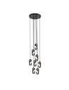Shilo Furoku 8 Pendant Lamp - Black 4000K 8539