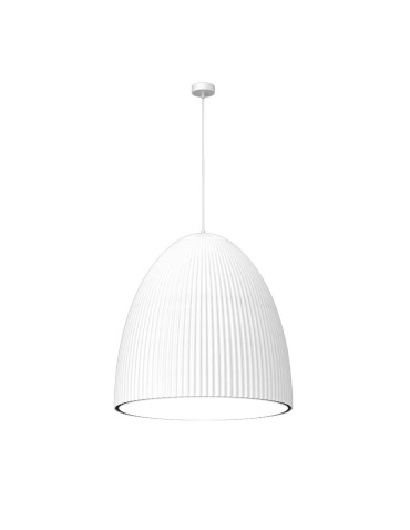 Shilo Lampa wisząca Gandra 60x60 - Biała 5028