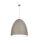 Pendant lamps - Shilo Gandra 60x60 pendant lamp - Platinum matt 5029 - product 1