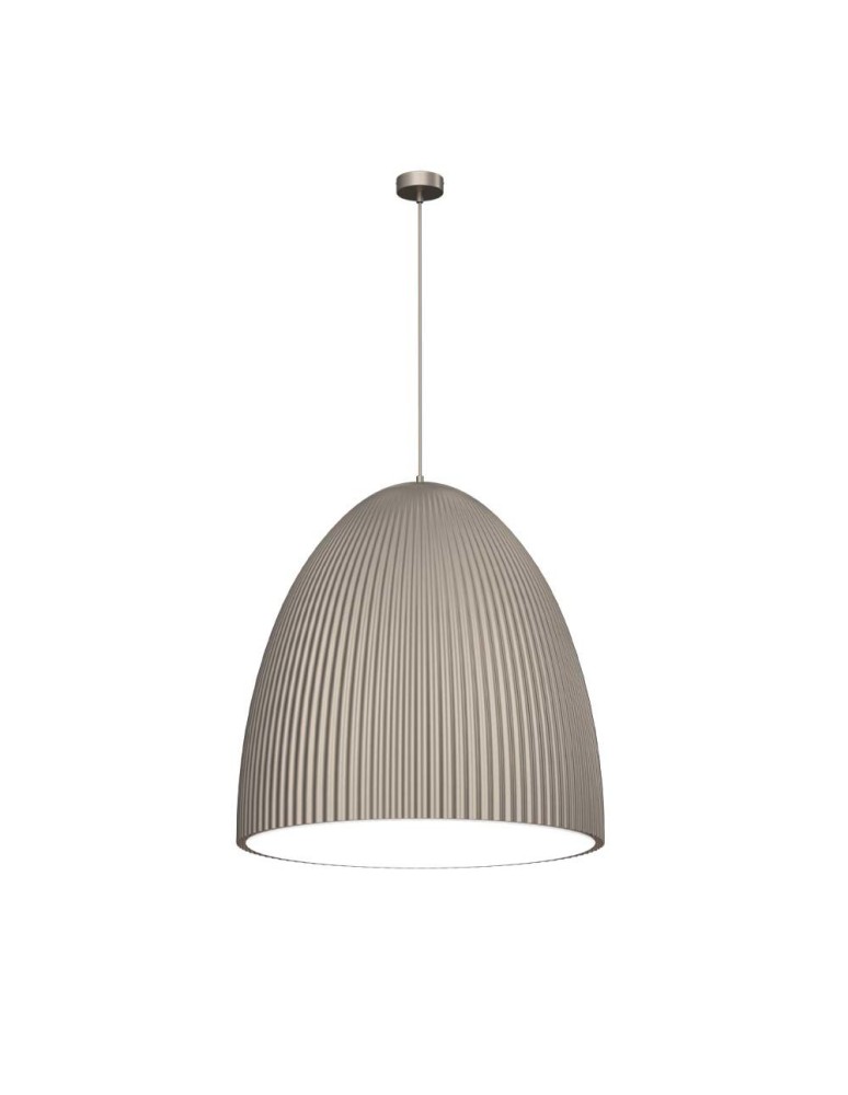 Pendant lamps - Shilo Gandra 60x60 pendant lamp - Platinum matt 5029 - product kolory-swiatla.pl 1