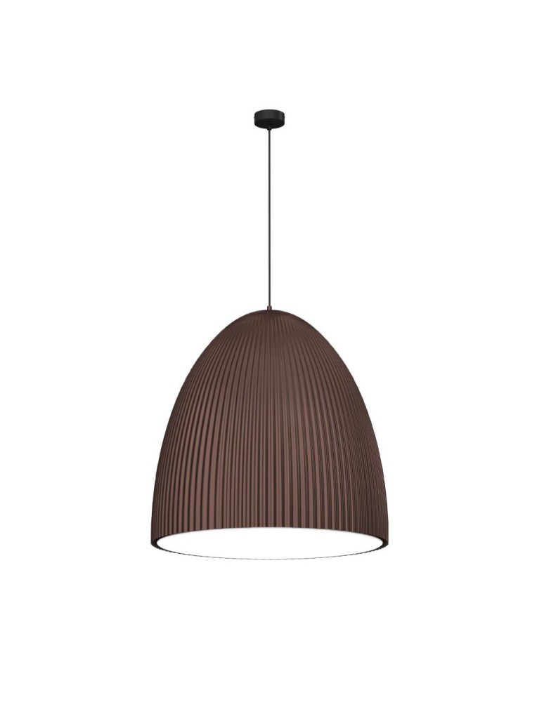 Pendant lamps - Shilo Pendant lamp Gandra 60x60 - Chocolate mat 5040 - product kolory-swiatla.pl 1