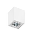 Ceiling luminaires for replaceable light source - Azzardo ELOY 1 WHITE/ALUMINIUM 1xGU10 Surface Mounted Aluminum AZ0872 - product 1
