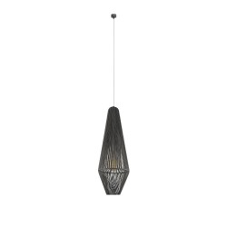 Shilo Lampa wisząca Hagata 3 - Szara (300 mm) 5126