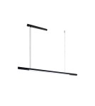 Pendant lamps over the island - Shilo Hakoda Pendant Lamp - Black (1300 mm) 4000K 8656 - product 1
