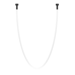 Shilo Lampa wisząca podtynkowa Hebi - Czarna (3860 mm) 3000K 3022