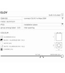Ceiling luminaires for replaceable light source - Azzardo ELOY 1 WHITE/ALUMINIUM 1xGU10 Surface Mounted Aluminum AZ0872 - product 2