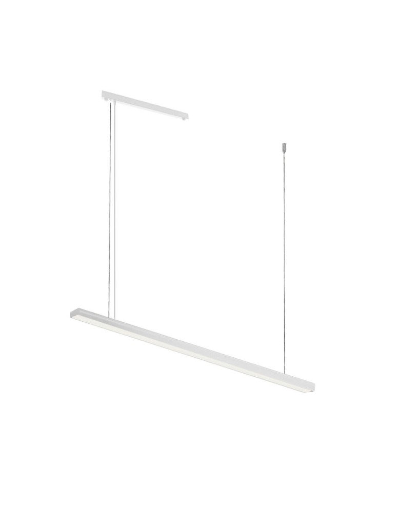 Pendant lamps over desk - Shilo Hiate Line Pendant Lamp - White (1200 mm) 4000K 1851 - product kolory-swiatla.pl 1