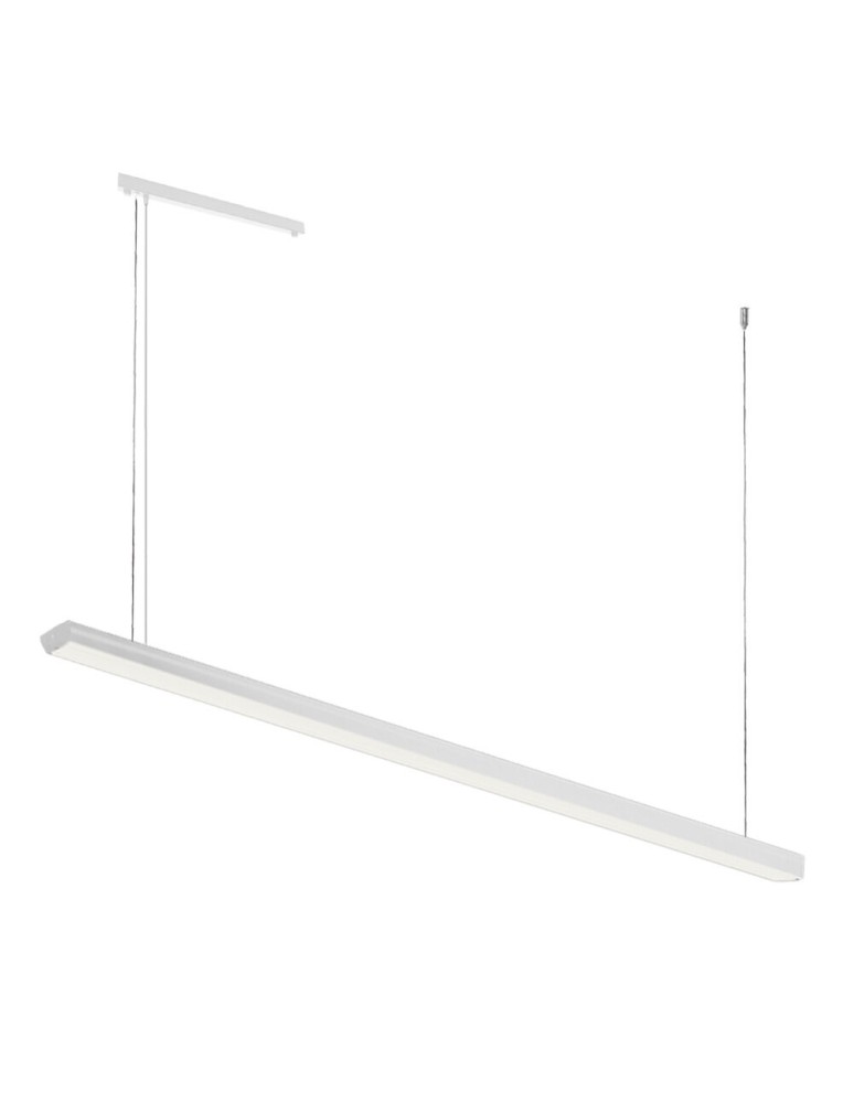 Pendant lamps over desk - Shilo Hiate Line Pendant Lamp - White (1800 mm) 3000K 1857 - product kolory-swiatla.pl 1