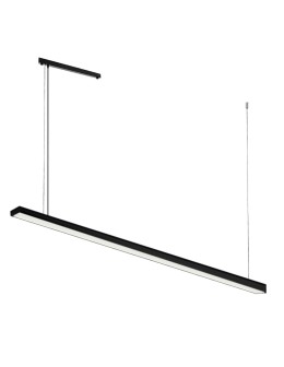 Shilo Hiate Line Pendant Lamp - Black (1800 mm) 4000K 1858