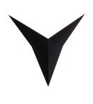 Wall lamps - Shilo Wall lamp Hino 1 - Black (300 mm) 4037 - product 1