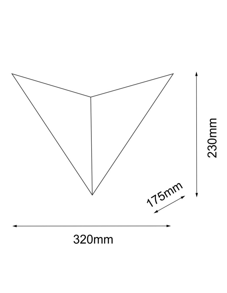 Wall lamps - Shilo Wall lamp Hino 2 - Black (230 mm) 4038 - product kolory-swiatla.pl 2