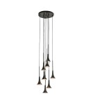 Pendant lamps - Shilo Pendant lamp Kanzaki 8 - Black (300 mm) 4000K 8533 - product 1
