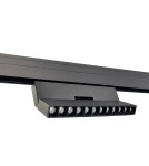 Magnetic rail lamps - Shilo Magnetic spot Komatsu dot move - Black - 48V 12W 960lm (220mm) 3000K 6498 - product 1