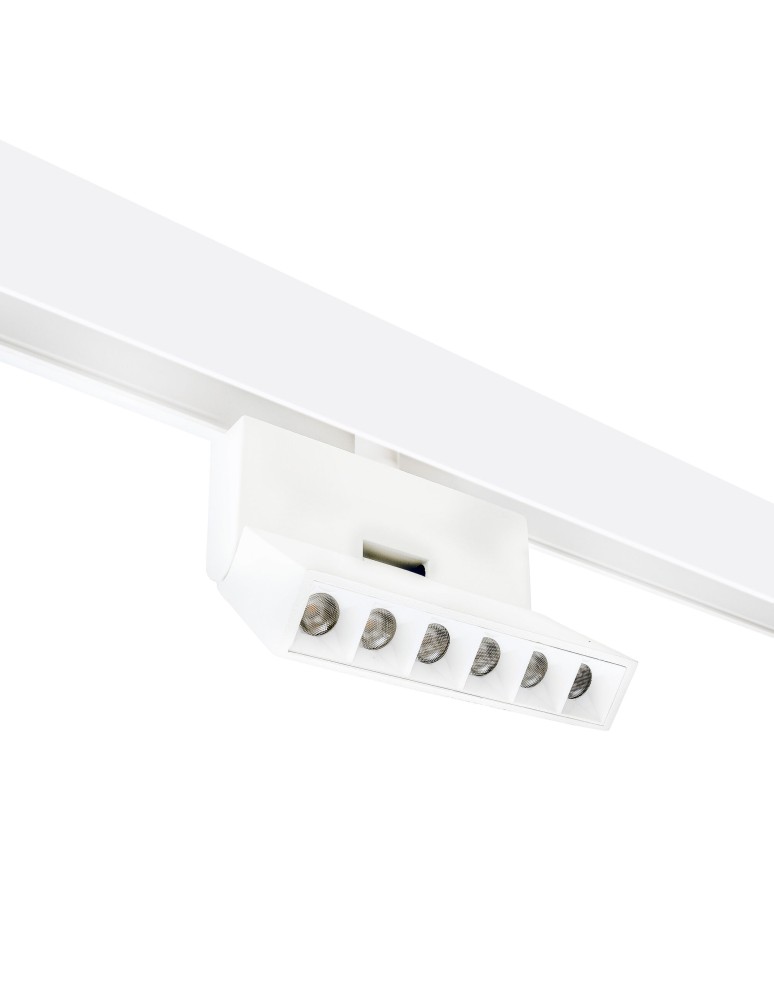 Magnetic rail lamps - Shilo Magnetic spot Komatsu dot move - White- 48V 6W 480lm (112mm) 3000K 6596 - product kolory-swiatla.pl 1