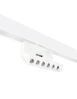 Shilo Spot magnetyczny Komatsu dot move - Biały- 48V 6W 480lm (112 mm) 3000K 6596