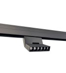 Magnetic rail lamps - Shilo Magnetic spot Komatsu dot move - Black - 48V 6W 480lm (112mm) 4000K 6597 - product 1