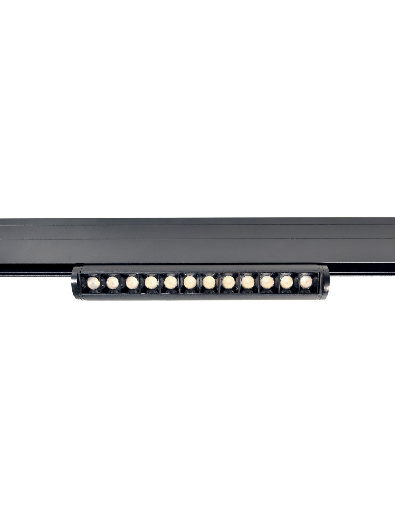 Magnetic rail lamps - Shilo Magnetic Spot Komatsu dot move 2 - Black - 48V 12W 1260lm (230mm) 4000K 6600 - product kolory-swiatla.pl 1