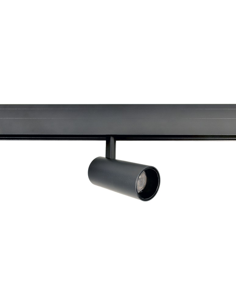 Magnetic rail lamps - Shilo Komassa magnetic spot (Komatsu system) - Black - 48V 7W 560lm (45mm) 3000K 6639 - product kolory-swiatla.pl 1