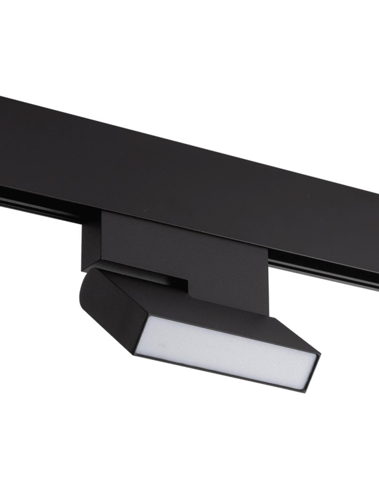 Magnetic rail lamps - Shilo magnetic spot Komatsu move - Black - 48V 6W 480lm (115mm) 3000K 6552 - product kolory-swiatla.pl 1