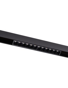 Shilo Spot magnetyczny Komatsu dot - Czarny (220 mm) 48V 12W 960lm 4000K 6562