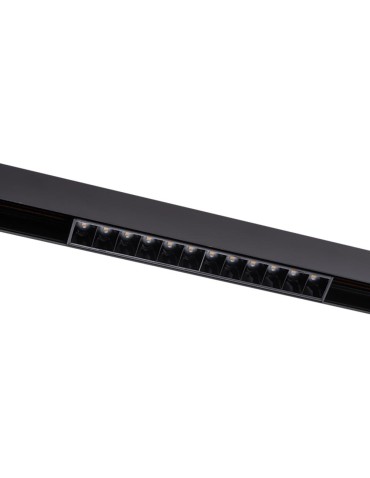 Shilo Magnetic Spot Komatsu dot - Black (440 mm) 48V 24W 1920lm 3000K 6564