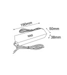 Accessories for magnetic busbars - Shilo Power Supply 100W - (Komatsu system) 48V 6581 - product 2