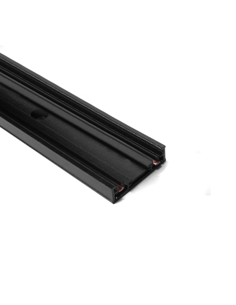 Magnetic rails - Shilo Magnetic surface-mounted busbar Komatsu Slim 48V - Black (1 m) 6040 - product kolory-swiatla.pl 1