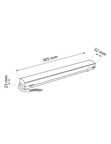 Shilo Zasilacz wpinany 200W (system Komatsu Slim) - Czarny 6048 - produkt 2