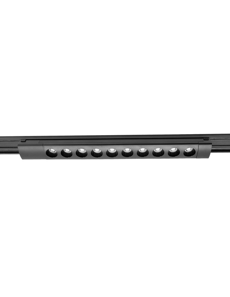 Magnetic rail lamps - Shilo Magnetic Spot Komatsu Slim dot - Black - 48V 10W 800lm (330mm) 4000K 6054 - product kolory-swiatla.pl 1