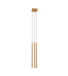 Pendant tube lamps - Shilo Pendant lamp Kosame 3 - Gold (600 mm) 5201 - product 1