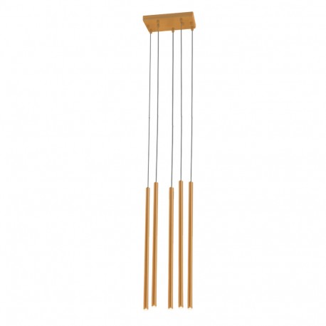 Shilo Lampa wisząca Kosame 5 - Złota (600 mm) 5202