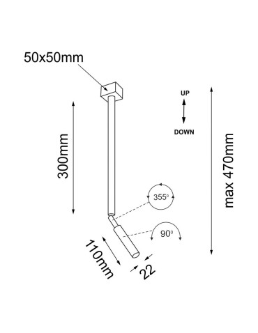 Shilo Spotlight Kosame R2 - Gold (470 mm) 2036 - product 2