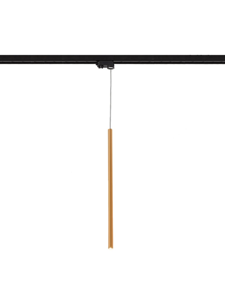 Lamps for 3-phase busbars - Shilo Spot Kosame T - Gold - Rail 3F 230V (600 mm) 6067 - product kolory-swiatla.pl 1