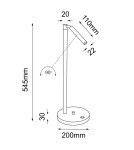 Table lamps - Shilo Kosame G Table Lamp - Gold (545 mm) 2037 - product 2