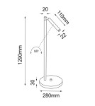 Floor lamps - Shilo Kosame F floor lamp - Gold (1290 mm) 2038 - product 2