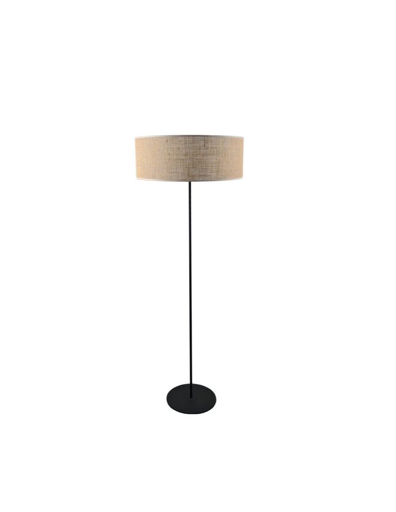 Floor lamps - Shilo Lamego F Floor Lamp Wide - Jute (1400 mm) 2020 - product kolory-swiatla.pl 1