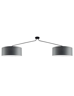 Shilo Lampa wisząca Lamego 2 Z - Szara (1900 mm) 5196