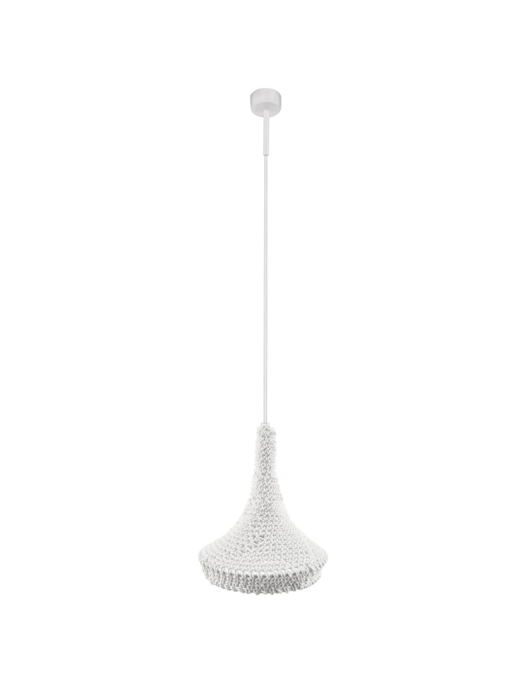 Pendant lamps - Shilo Pendant lamp Mahaka 1 - White (260 mm) 5175 - product kolory-swiatla.pl 1