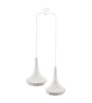 Pendant lamps - Shilo Pendant lamp Mahaka 2 - White (500 mm) 5176 - product 1