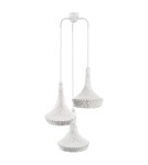 Pendant lamps - Shilo Pendant lamp Mahaka 3 - White (500 mm) 5177 - product 1