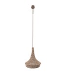 Pendant lamps - Shilo Pendant lamp Mahaka 1 - Beige (260 mm) 5178 - product 1