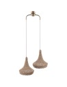 Shilo Pendant lamp Mahaka 2 - Beige (500 mm) 5179
