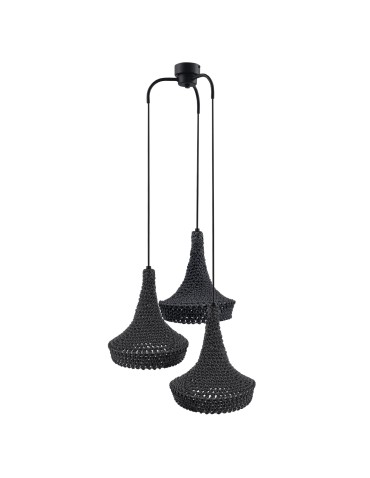 Shilo Pendant lamp Mahaka 3 - Gray (500 mm) 5183