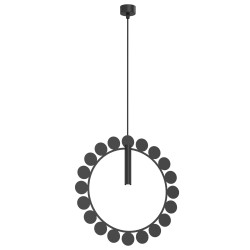 Shilo Lampa wisząca no. O - Czarna (420 mm) 5060