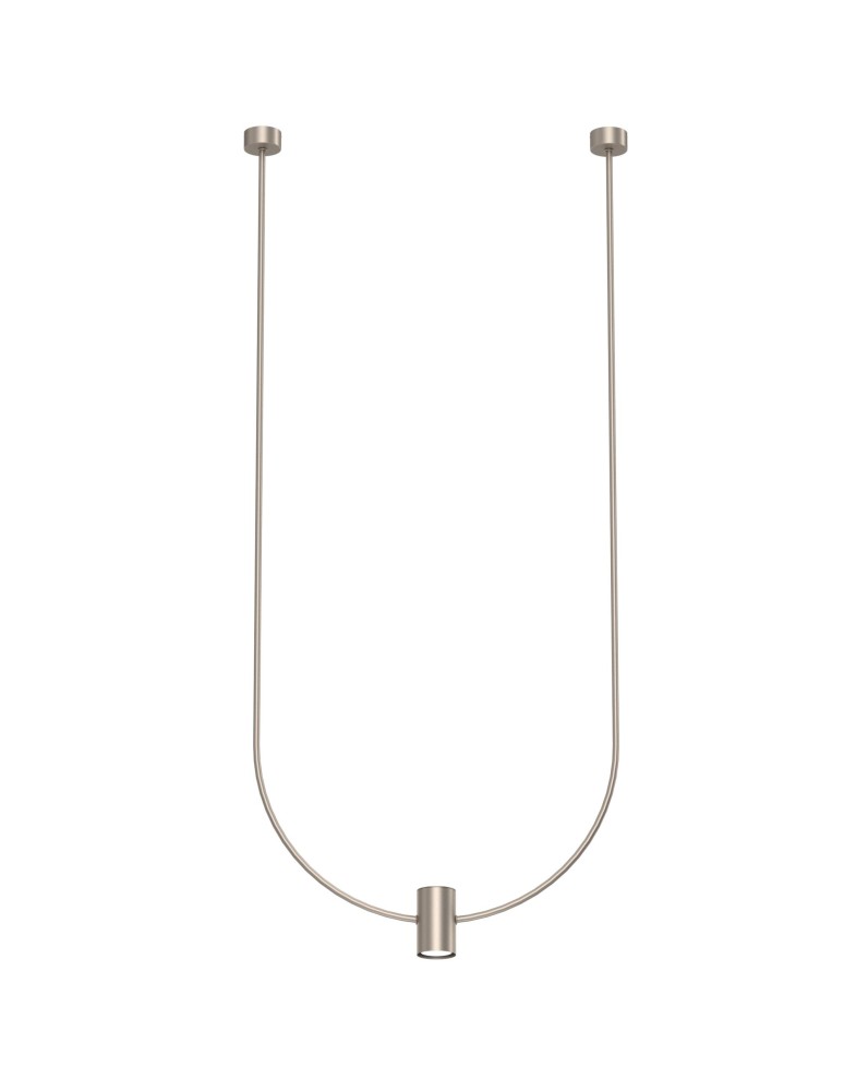 Designer pendant lamps - Shilo Pendant lamp no. C - Matte Platinum (580 mm) 5081 - product kolory-swiatla.pl 1