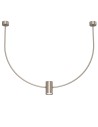 Shilo Pendant lamp no. C - Matte Platinum (1260 mm) 5084