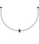 Designer pendant lamps - Shilo Pendant lamp no. C - Black (1260 mm) 5089 - product 1