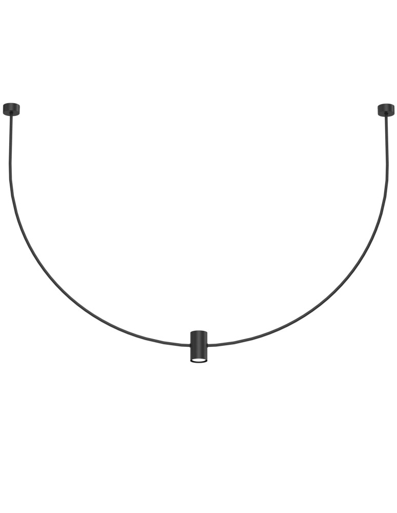 Designer pendant lamps - Shilo Pendant lamp no. C - Black (1260 mm) 5089 - product kolory-swiatla.pl 1